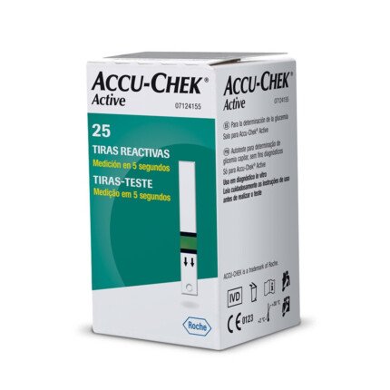 Tiras Accu-chek Active 25 Unidades